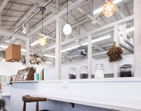 hair make LATTEの店内